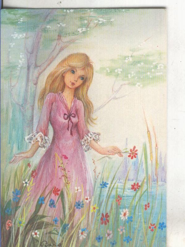 Postal 4936 : Romantica, ilustracion de Baro