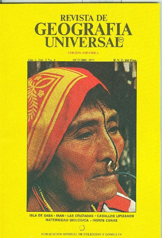 Revista de Geografia Universal volumen 2 numero 4 octubre 1977: Las cruzadas