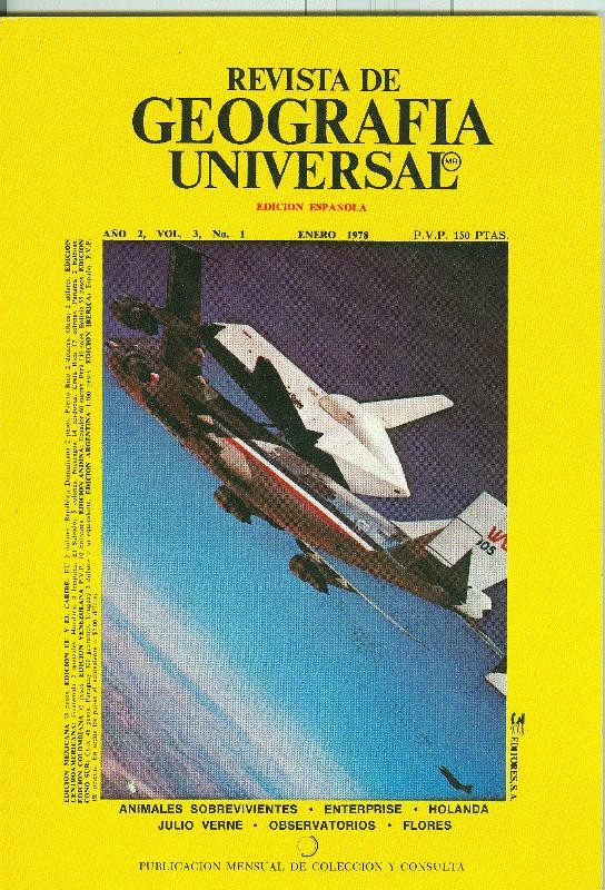 Revista de Geografia Universal volumen 3  numero 1.enero 1978: Julio Verne
