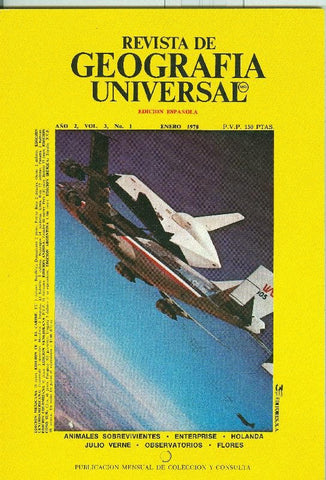 Revista de Geografia Universal volumen 3  numero 1.enero 1978: Julio Verne
