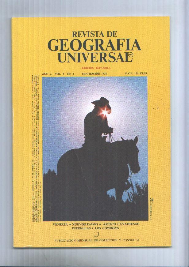Revista de Geografia Universal volumen 4  numero 3.septiembre 1978: Venecia