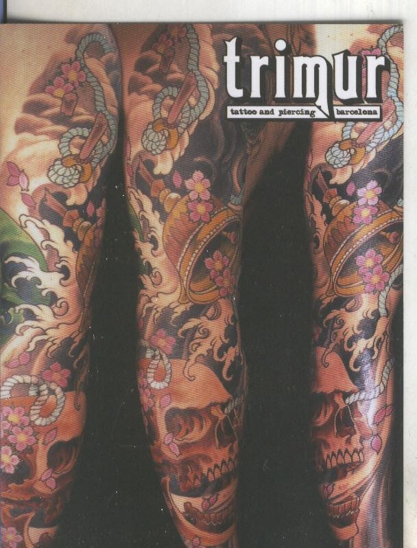 Postal 4957 : Publicitaria Trimur tatoo and piercing en Barcelona