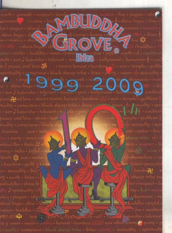 Postal 4958 : Publicitaria Bambuddha Grove Ibiza