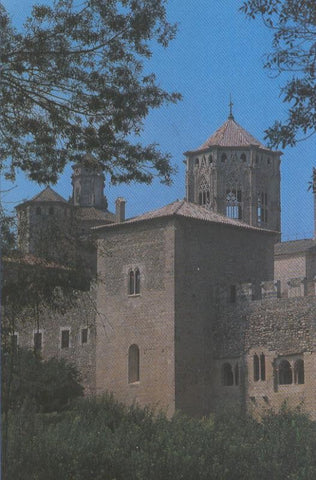 Postal 4966 : Fachada del este de la abadia de Poblet