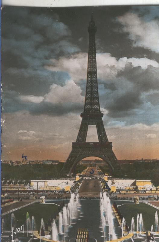 Postal 4974 : La Tour Eiffel de Paris