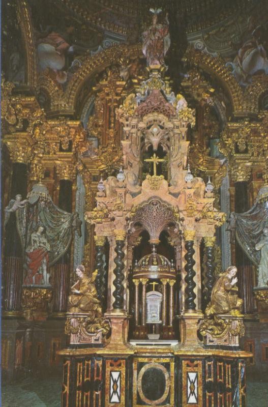 Postal 4979 : Templete del Sancta Santorum  de la Cartuna en Granada