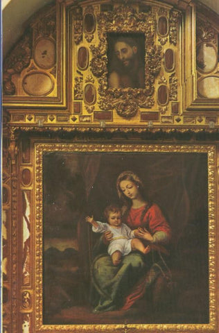 Postal 4981 : Virgen del Rosario en la Cartuna de Granada