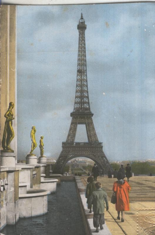 Postal 4988 : Torre Eiffiel en Paris
