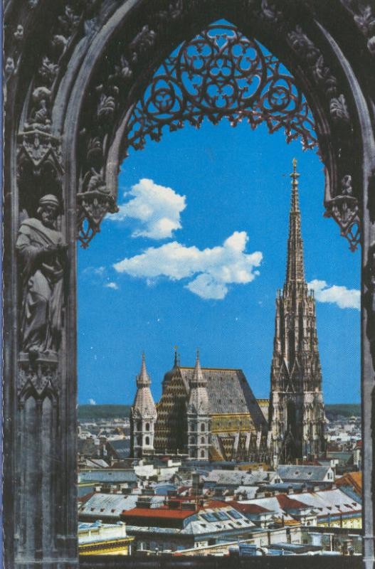 Postal 4997 : Catedral de St. Etienne en Viena