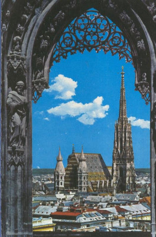 Postal 4997 : Catedral de St. Etienne en Viena