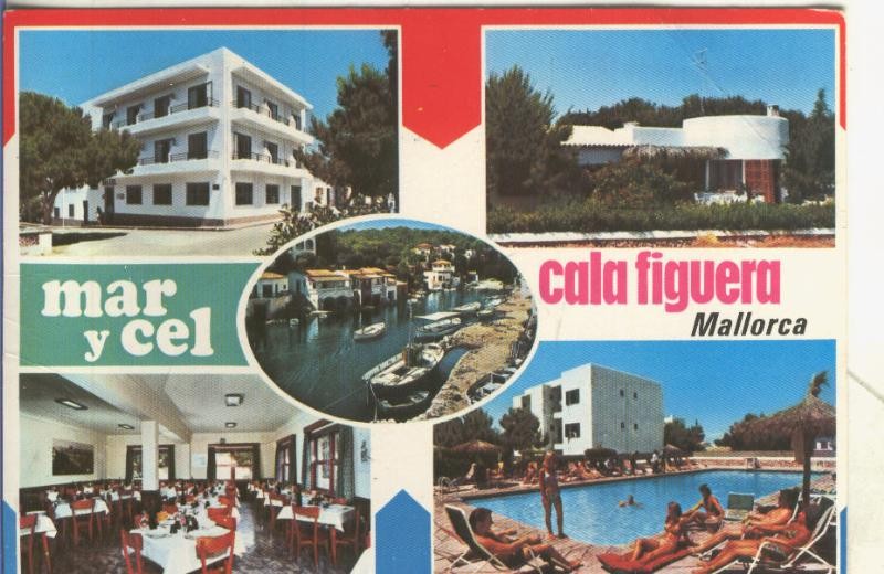 Postal 5016 : Cala Figuera en Mallorca