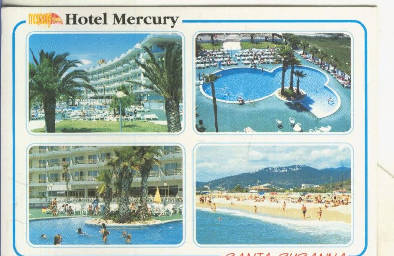 Postal 5018 : Hotel Mercury en Santa Susana-Barcelona
