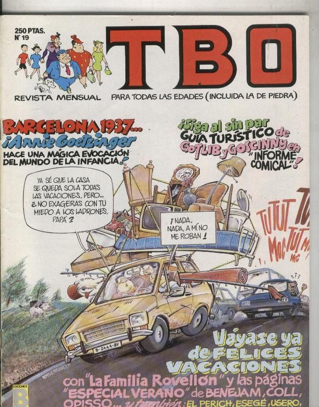TBO de Ediciones B numero 019: portada de Sempere/Navarro