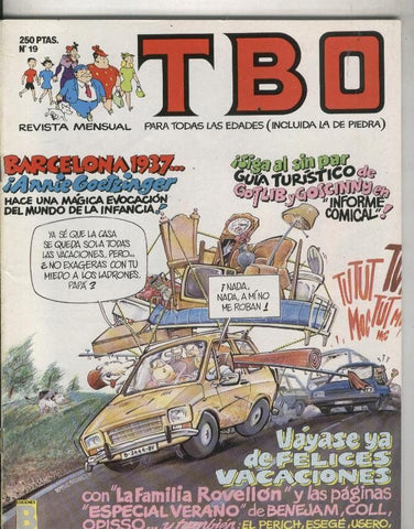 TBO de Ediciones B numero 019: portada de Sempere/Navarro