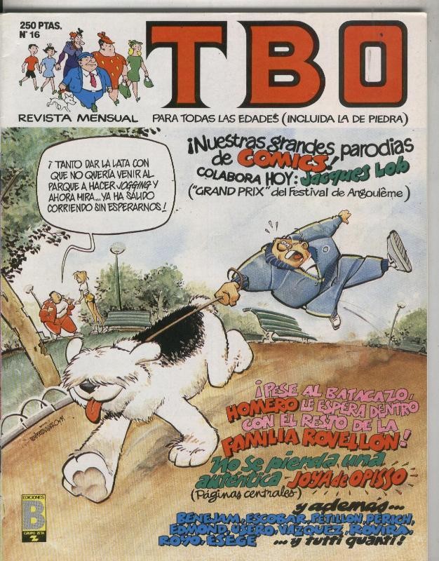 TBO de Ediciones B numero 016: portada de Sempere/Navarro