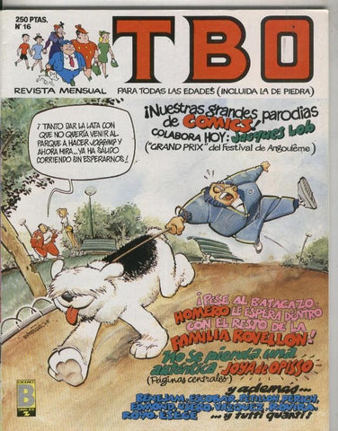 TBO de Ediciones B numero 016: portada de Sempere/Navarro