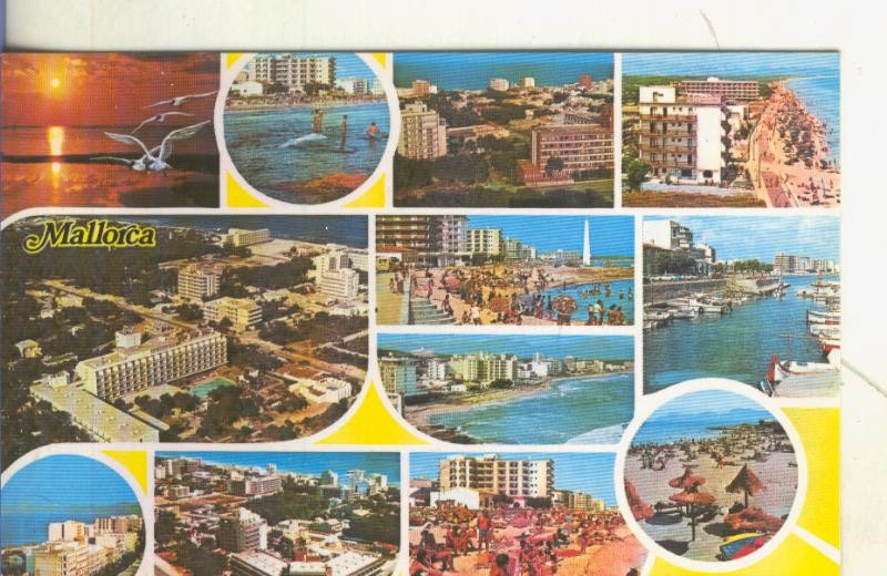 Postal 5023 : Vistas varias de Can Picafort en Mallorca