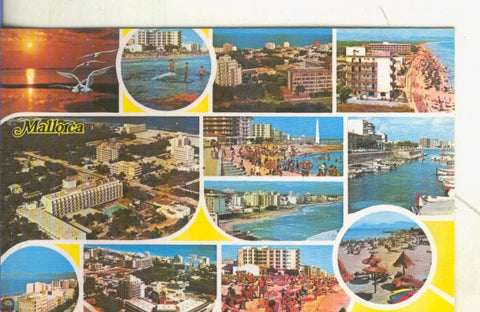 Postal 5023 : Vistas varias de Can Picafort en Mallorca