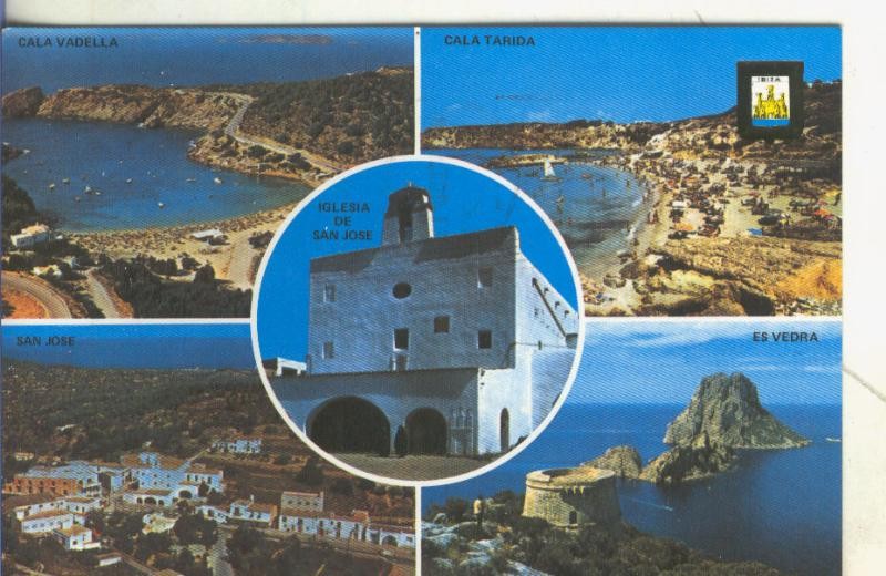 Postal 5033 : Vistas varias de Ibiza