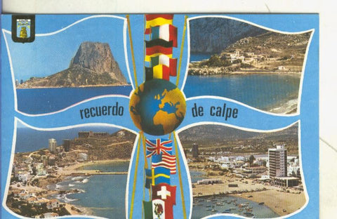 Postal 5055 : Recuerdo de Calpe en Alicante