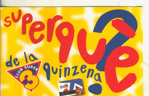 Postal 5072 : Publicitaria Club Super3