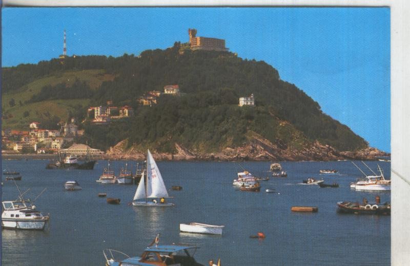 Postal 5086 : Isla de Santa Clara y Monte Igueldo en San Sebastian