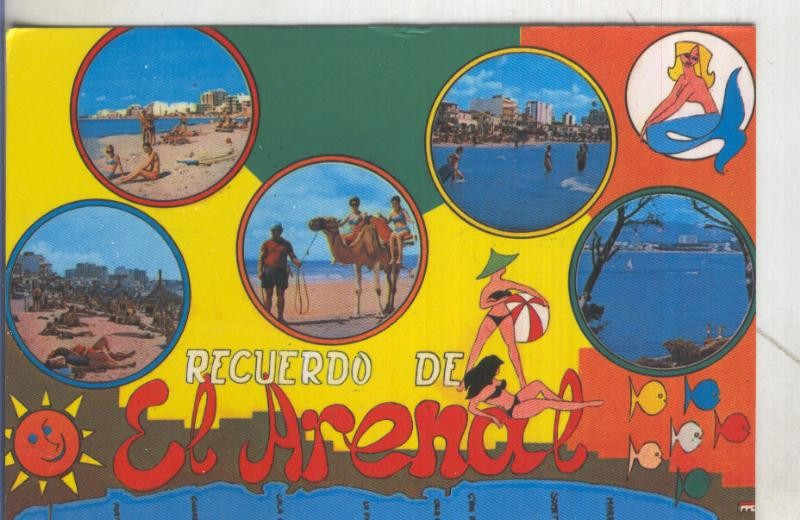 Postal 5090 : Vistas de El Arenal en Mallorca