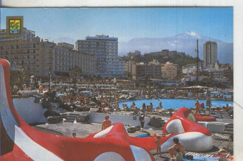 Postal 5123:  Piscina municipal Costa Martianez en Puerto de la Cruz