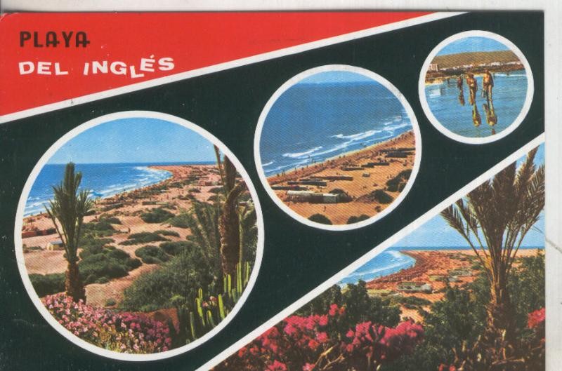 Postal 5144 : Playa del Ingles en Gran Canaria