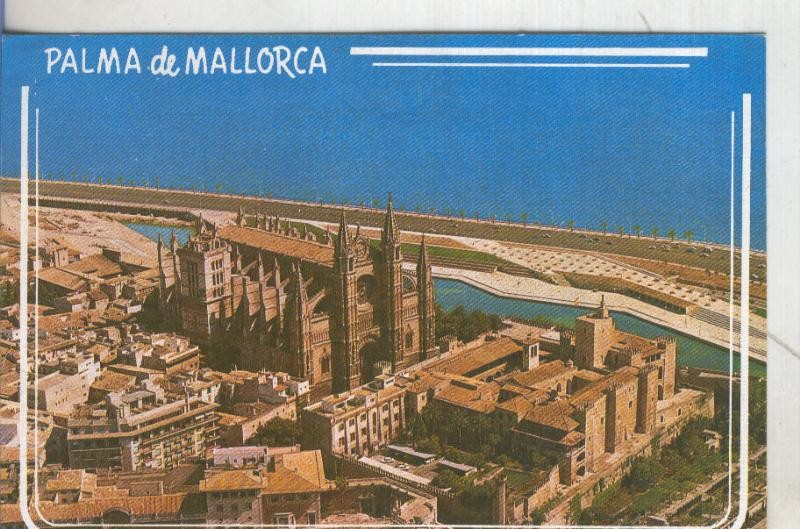 Postal 5154 : Vista aerea catedral de Palma de Mallorca