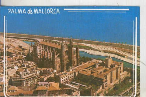 Postal 5154 : Vista aerea catedral de Palma de Mallorca