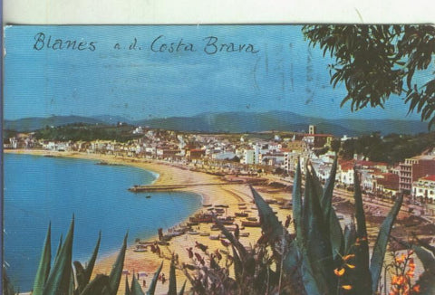 Postal 5183 : Vista general de la playa de Blanes