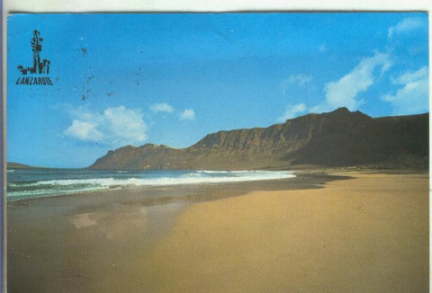 Postal 5184 : Playa de Famara en lanzarote