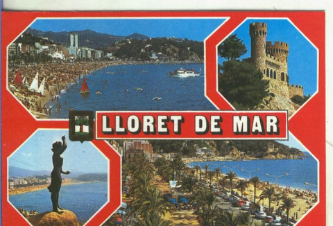 Postal 5196 : Lloret de Mar vistas varias