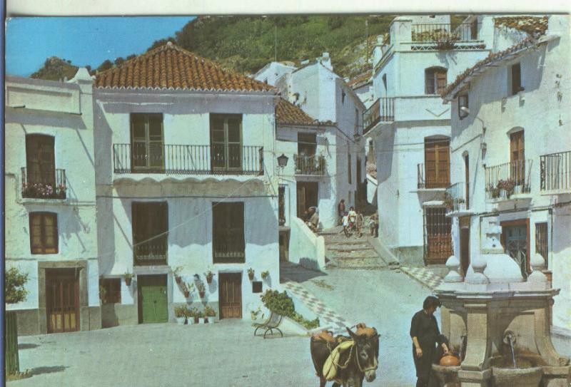 Postal 5214 : Plaza de España de Casares (Malaga)