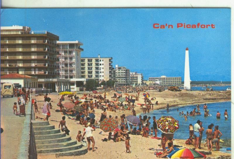 Postal 5220 : Playa de Can Picafort en Mallorca