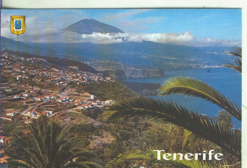 Postal 5234 : Paisaje de la costa Norte de Tenerife con el Teide