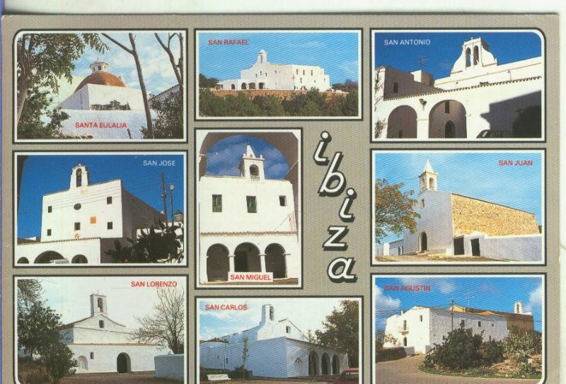 Postal 5239 : Iglesias tipicas de Ibiza