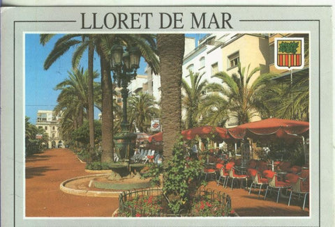 Postal 5256 : Paseo y Fuente Canaletas de Lloret de Mar