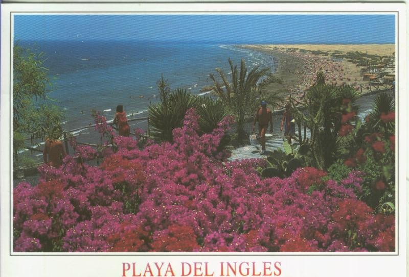 Postal 5257 : Playa del Ingles en Gran Canaria