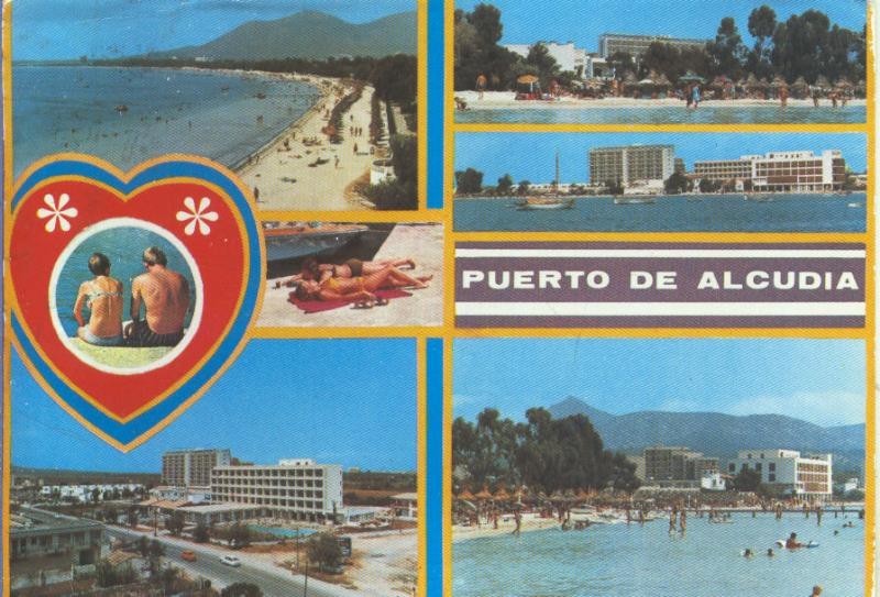 Postal 5263 : Vistas del Puerto de Alcudia (Mallorca)