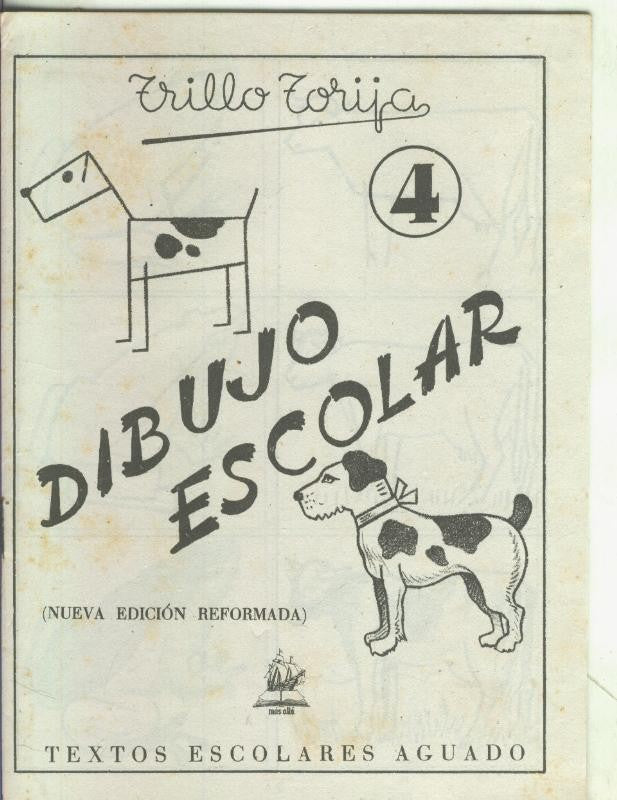 Dibujo Escolar cuaderno numero 4 por Trillo Torija