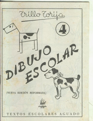 Dibujo Escolar cuaderno numero 4 por Trillo Torija