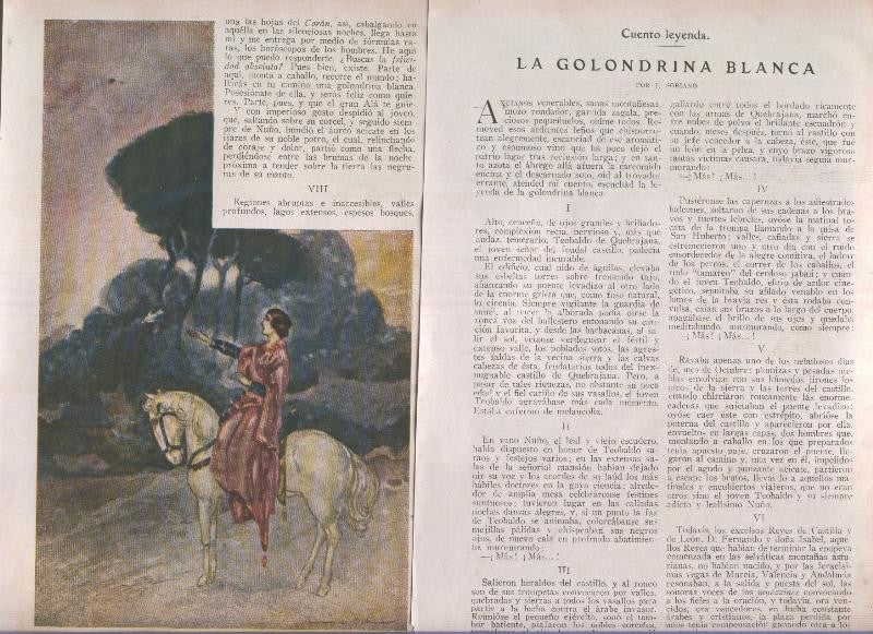 Blanco y Negro: La Golondrina Blanca por J.Soriano