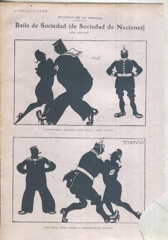 Blanco y Negro: Baile de sociedad por Sileno
