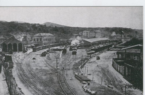 Postal Tren b/n numero 084: Estacion de Tortosa (Tarragona), año 1920