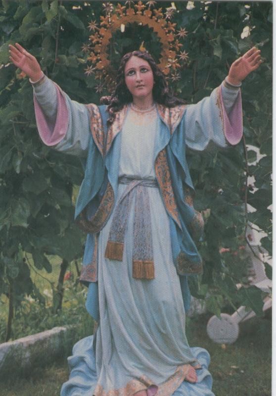 Postal Virgenes 246 : Nuestra Señora de la Asuncion, patrona de Barriopalacios (Cantabria)