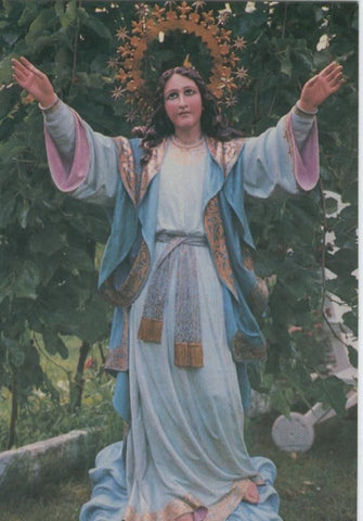 Postal Virgenes 246 : Nuestra Señora de la Asuncion, patrona de Barriopalacios (Cantabria)