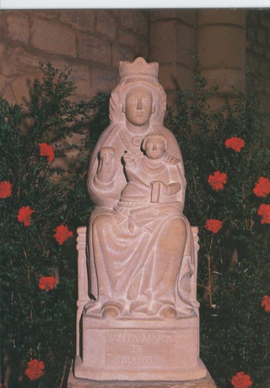 Postal Virgenes 257 : Nuestra Señora de Irazu, Monasterio de Irazu