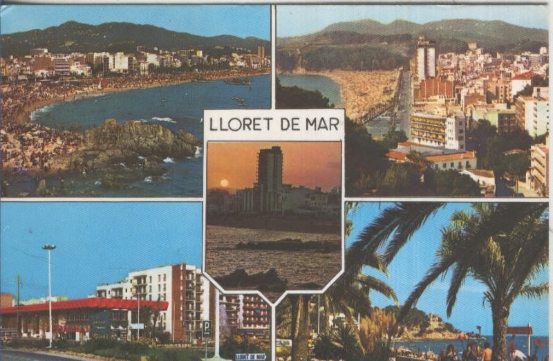 Postal 5292 : Vistas varias de Lloret de Mar